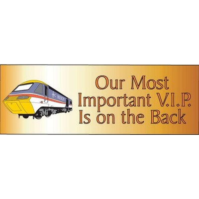 Modern Train Panoramic Photo Hand Mirror (1 5/8"x4 5/8")