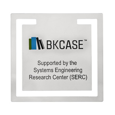 Silver Square Bookmark