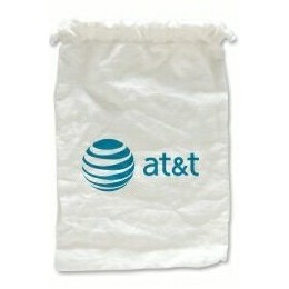 5 Oz. Natural Cotton Tote Bag w/ Double Drawstring or Toggle (6"x9")