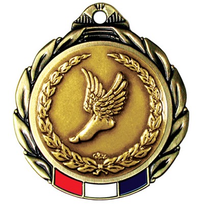 Stock RWB Regency Medal (Track Winged Foot) 2 3/4"