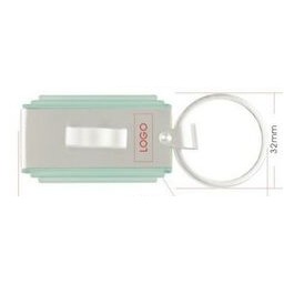Rectangular USB Drive w/Tapered Accented Edges