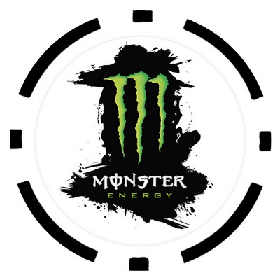 Poker Chip Magnet with Full Color Artwork (Laminated Decal on one side)