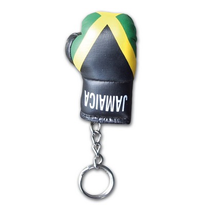 Laced Boxing Glove Keychain
