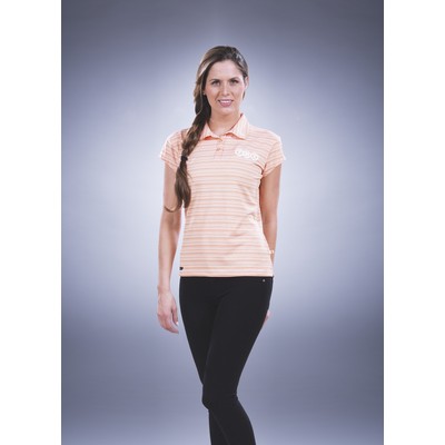 Women's Princeton Micro Stripe Polo Shirt