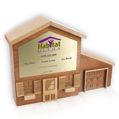 Wood House Trophy/Award/Recognition