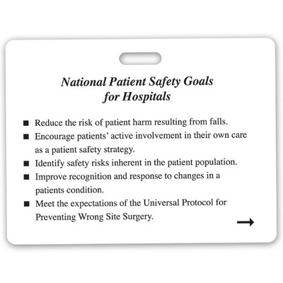 Badge, National Patient Safety Goals