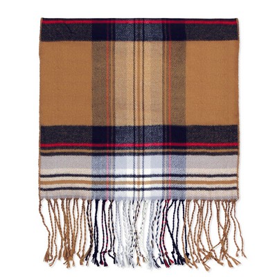 Wakefield Bamboo Plaid Muffler Scarf
