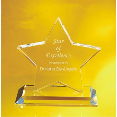 8.5" Super Star Crystal Award