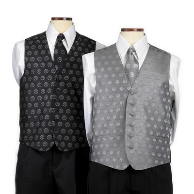 Men's Custom Woven Polyester Vest (S-XL)