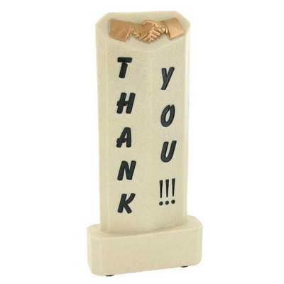 8 ½" Granite Thank You Trophy