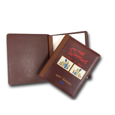 Custom Genuine Leather Script Cover (4 Color/ 1 Side)