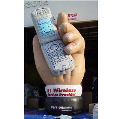 Inflatable Air Blown Giant Balloon for Outdoor Promo - Cell Phone in Hand