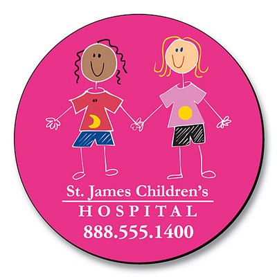 Magnet - 2.5" Diameter Circle - 25 Mil