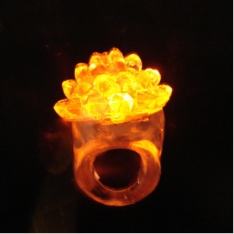Orange Raspberry Light-Up Ring