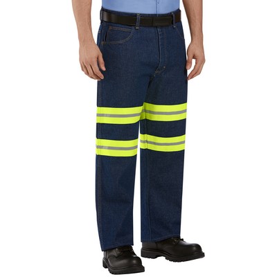 Red Kap® Men's Enhanced Visibility Men's Relaxed Fit Jean