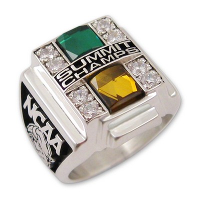Championship Series Women's Collegiate Ring (Split 5Mm Center Stone)