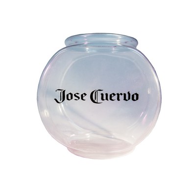 46 Oz. Flat Side Drum Bowl - Imprinted