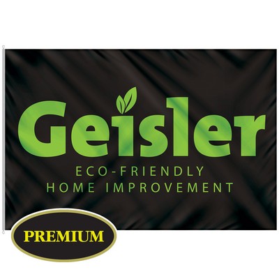 10' x 15' Large Digitally Printed Single Reverse Knitted Polyester Flags