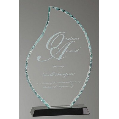 10½" Premier Glass Flame Award