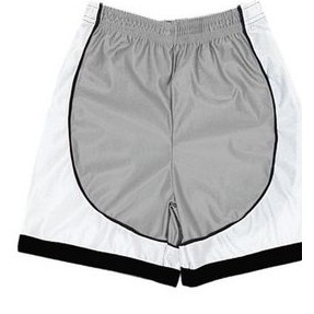 Youth Dazzle Cloth Athletic Short w/ Covered Elastic Waistband & 7" Inseam