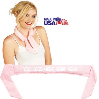 Pink Cooling Scarf