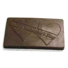 Small Happy Valentines Day Chocolate Business Card