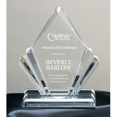 Fan Flair Clear Acrylic on Base