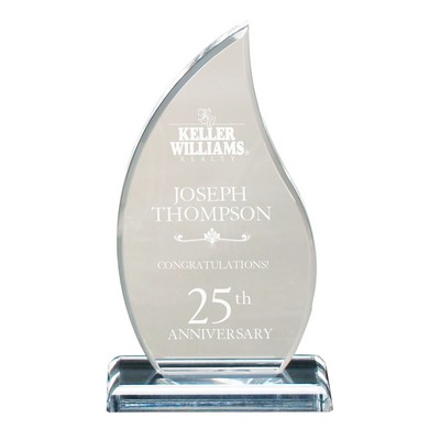 Clear Flame Acrylic on Base