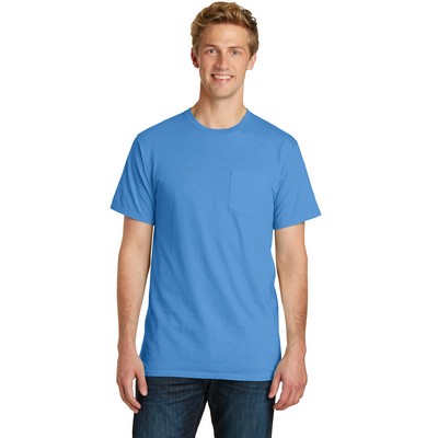 Port & Co™ Beach Wash® Garment-Dyed Pocket Tee.