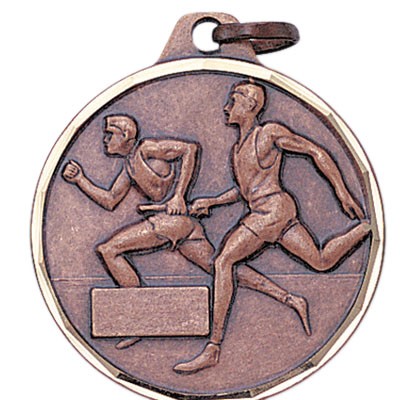 1 1/4" E Series Die Struck Track & Field Male Relay Medal