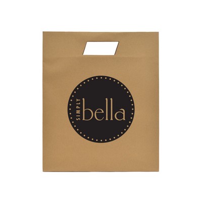 Kraft Die Cut Bag (12.5"x5"x15")