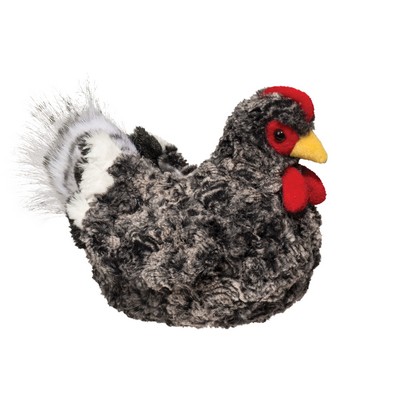 Pepper Black/Multi Hen Stuffed Animal