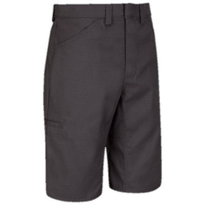 Red Kap™ Lightweight Straight Fit Crew Short - Charcoal Gray