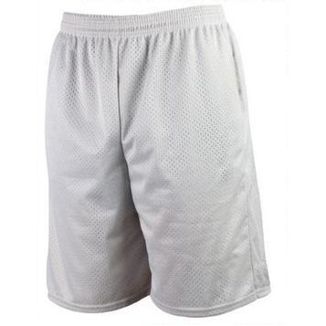 Adult Cool Mesh Flat Back Athletic Short w/2 Pockets & 7" Inseam