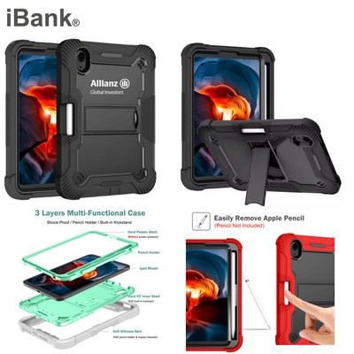 iBank ® Shockproof Case compatible with iPad Mini 7 (A17 Pro) 2024, Mini 6 (2021)