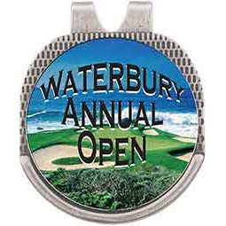 Silver Hat Clip w/Ball Marker
