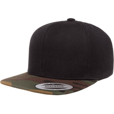Yupoong¨ YP Classicsª Premium Snapback Two Tone Camo Cap (Blank)