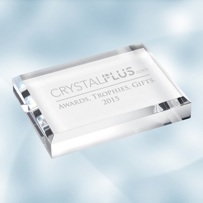 Acrylic Rectangle Paperweight