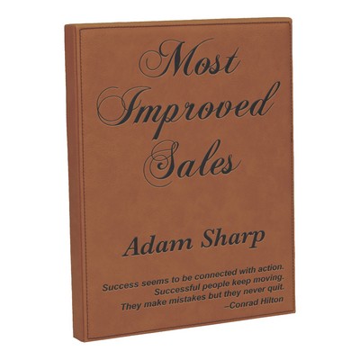 Rawhide Laserable Leatherette Plaque (9"x12")