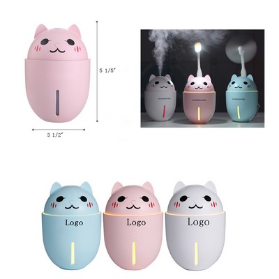 3" 1 Multifunction Cartoon Shape Portable USB Humidifier