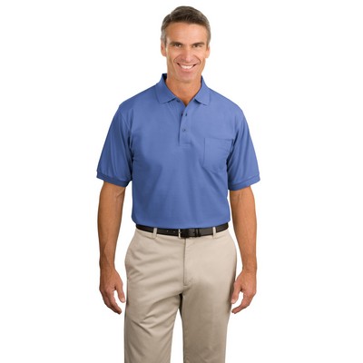 Port Authority® Silk Touch™ Polo Shirt w/Pocket