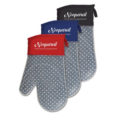 Pattern Play Silicone Oven Mitt