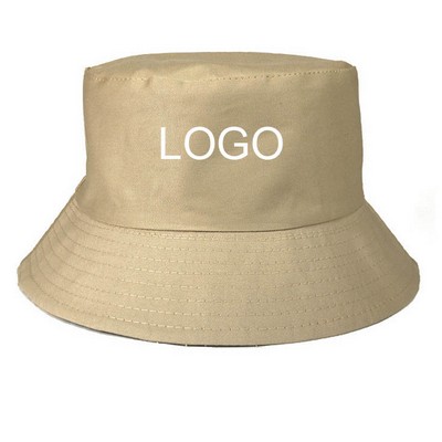 Breathable Cotton Sun Bucket Hat