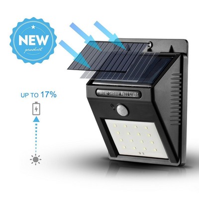 Water-resistance Solar Light Wireless 16 LED Motion Sensor