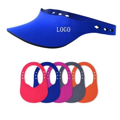 SunShield Neoprene Performance Sports Visor Cap