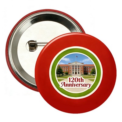 2 1/4" Round Pin Button