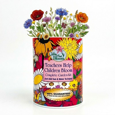 Teachers Help Children Bloom Garden in Eco-Friendly Grocan