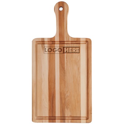 WriteOnWood Brooklyn Maple Paddle Cutting Board (20" x 10" x 3/4")