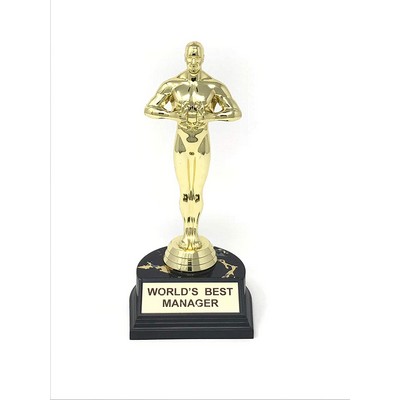 World's Best Manager Trophy- 7" Novelty Trophy