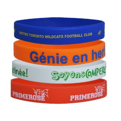 Imprinted Silicone Bracelet